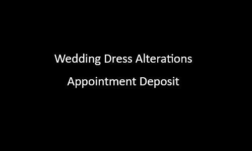 Wedding Dress Appointment Deposit
